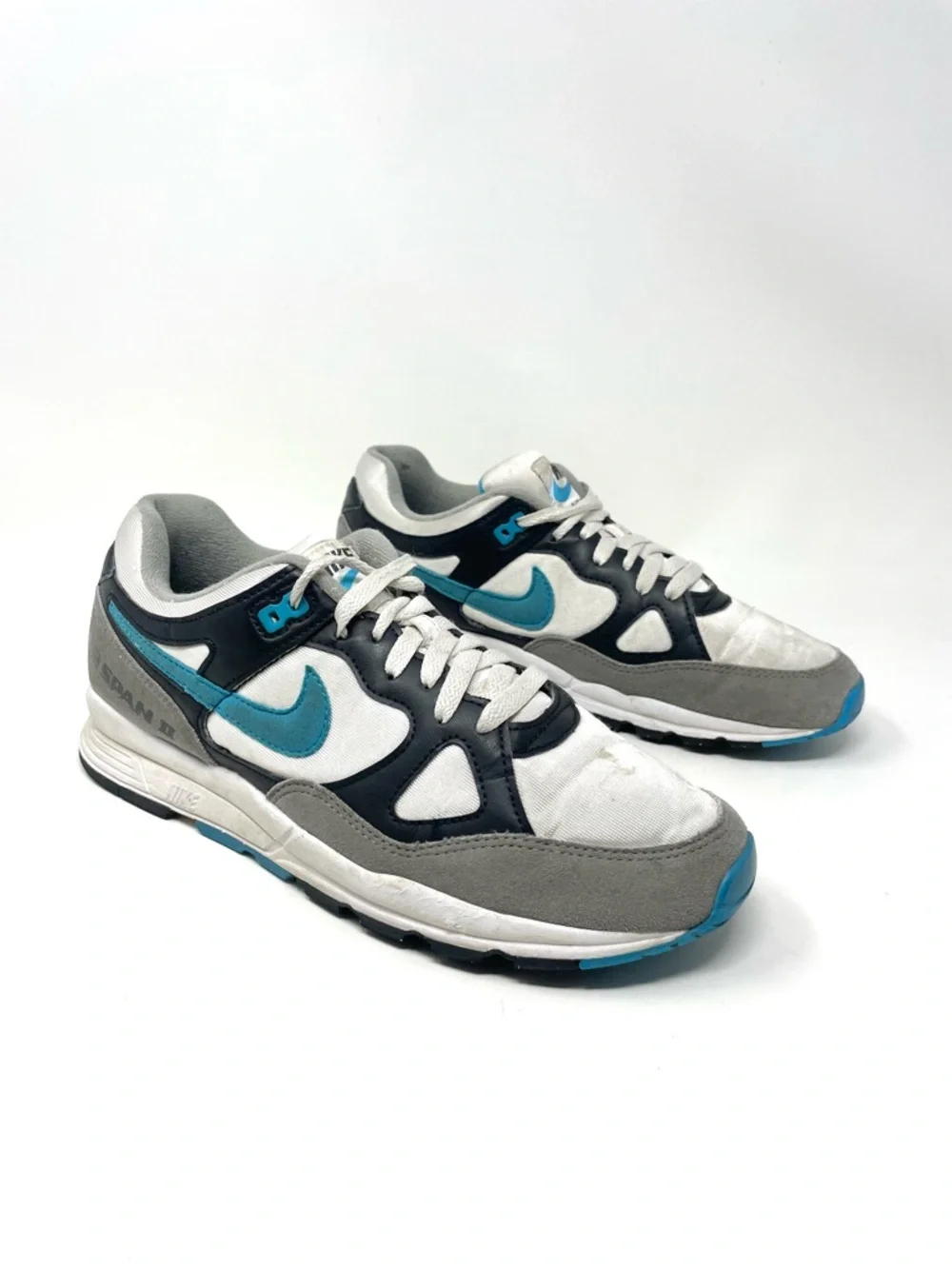 Nike Air Span II Sneakers in Laser Blue Multi Size 8.5/ EU 42 - Picture 2 of 10